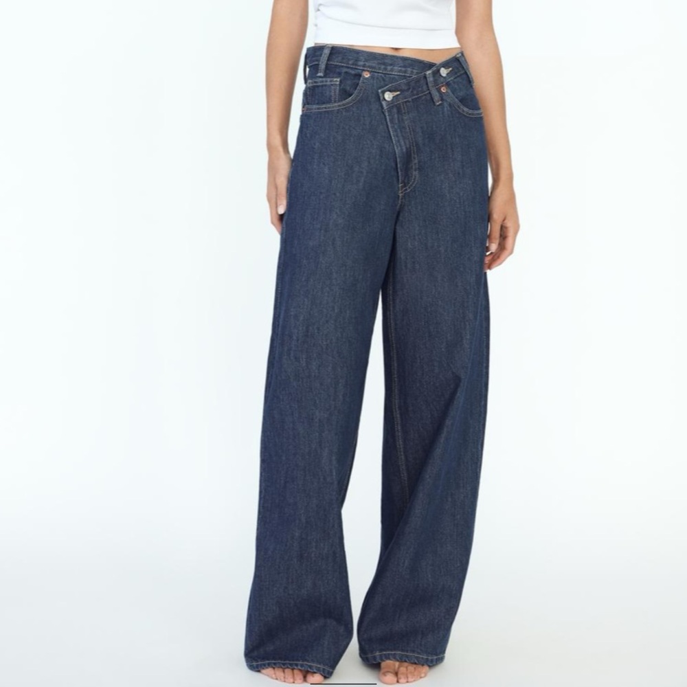 Zara Indigo Flare Jeans